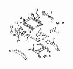 Mazda CX-9  Adjust knob | Mazda OEM Part Number EG23-88-167-34