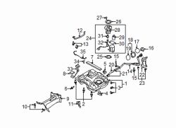 Mazda CX-9  Dust cover | Mazda OEM Part Number L206-42-240A