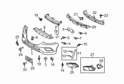 Mazda CX-9  License panel | Mazda OEM Part Number TK21-50-170