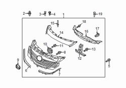 Mazda CX-9  Holder | Mazda OEM Part Number TK21-50-721A