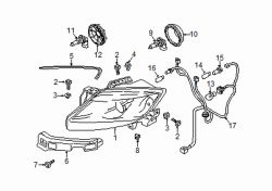 Mazda CX-9 Right Socket & wire | Mazda OEM Part Number TK21-51-0K6