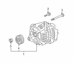 Mazda CX-9  Pulley | Mazda OEM Part Number CY01-18-W11