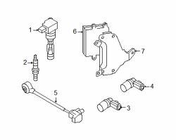 Mazda CX-9  Ignition coil | Mazda OEM Part Number CY01-18-100B