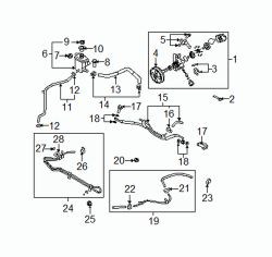 Mazda CX-9  Reservoir assy nut | Mazda OEM Part Number 9989-10-600