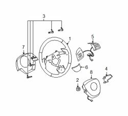 Mazda CX-9  Steering wheel nut | Mazda OEM Part Number 9994-81-200
