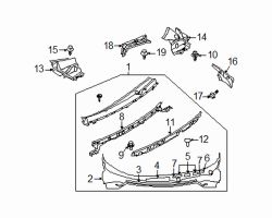 Mazda CX-9  Protector | Mazda OEM Part Number TD11-50-7W1