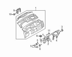 Mazda CX-9  Crossmember bolt | Mazda OEM Part Number 9946-30-614