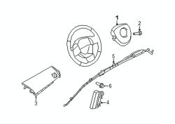 Mazda CX-9  Psngr air bag | Mazda OEM Part Number TD11-60-A60H-02