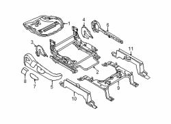 Mazda CX-9 Right Inner cover | Mazda OEM Part Number BN8P-88-1F4-02
