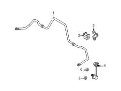 Mazda CX-9 Left Stabilizer bar bushing | Mazda OEM Part Number TD13-28-156