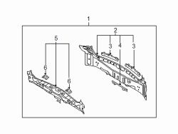 Mazda CX-9  Rear panel assy | Mazda OEM Part Number TD11-70-750F
