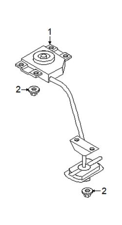 Mazda CX-9  Spare carrier | Mazda OEM Part Number TD11-56-7CXA