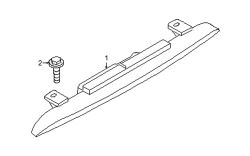 Mazda CX-9  High mount lamp screw | Mazda OEM Part Number 9973-50-516