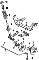 Mazda Miata Right Hub | Mazda OEM Part Number NA01-33-04XA