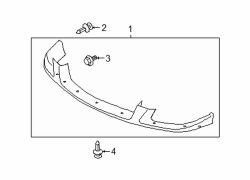Mazda Miata Left Front spoiler clip | Mazda OEM Part Number N115-51-958