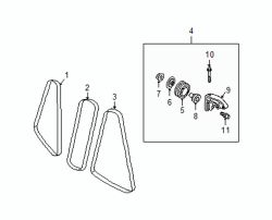 Mazda Miata  P/S belt | Mazda OEM Part Number B61P-15-907B