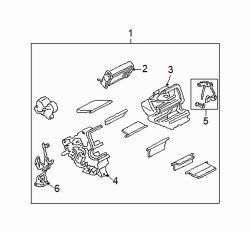 Mazda Miata  Heater assy | Mazda OEM Part Number NC11-61-130E
