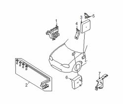 Mazda Miata  PCM | Mazda OEM Part Number BP6F-18-881R-0K