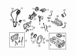 Mazda Miata Left Outer timing cvr | Mazda OEM Part Number B660-10-501E