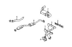 Mazda Miata  Heat shield | Mazda OEM Part Number BP6F-13-380