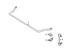 Mazda Miata Right Stabilizer bar bushing | Mazda OEM Part Number NC10-34-156