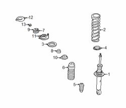 Mazda Miata Left Retainer | Mazda OEM Part Number NC10-28-774