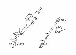 Mazda Miata  Column assy | Mazda OEM Part Number NC10-32-100D