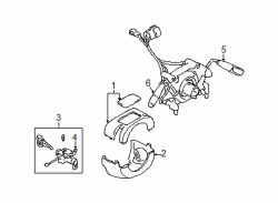 Mazda Miata  Steering lock | Mazda OEM Part Number NCY3-76-290