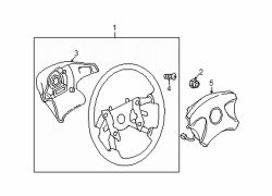 Mazda Miata  Steering wheel nut | Mazda OEM Part Number 9994-81-200