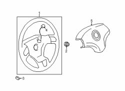 Mazda Miata  Steering wheel | Mazda OEM Part Number N066-32-980