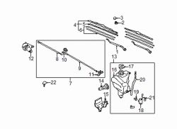 Mazda Miata Left Link arm | Mazda OEM Part Number NC10-67-362A