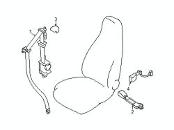 Mazda Miata Right Extension | Mazda OEM Part Number FDY6-57-63X