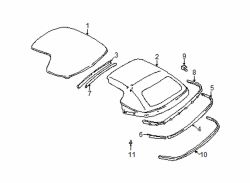 Mazda Miata  Plate | Mazda OEM Part Number NA01-R1-581D