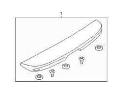 Mazda Miata  Spoiler assy | Mazda OEM Part Number N115-51-960C-87