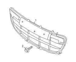 Mazda MX-5 Miata  Grille | Mazda OEM Part Number NH18-50-1T1B