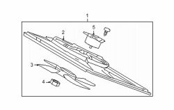 Mazda MX-5 Miata  Fan assy | Mazda OEM Part Number LFG1-15-025F