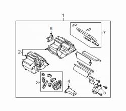 Mazda MX-5 Miata  Heater assy | Mazda OEM Part Number NH52-61-13ZB