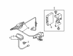 Mazda MX-5 Miata  Antenna cable | Mazda OEM Part Number NH19-66-940B