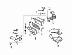 Mazda MX-5 Miata  Air mass sensor | Mazda OEM Part Number L321-13-215