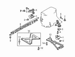 Mazda MX-5 Miata  Center bar | Mazda OEM Part Number NE55-39-710