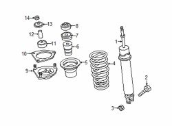 Mazda MX-5 Miata Right Stopper | Mazda OEM Part Number F151-34-778