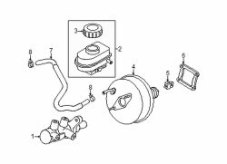 Mazda MX-5 Miata  Vacuum hose clamp | Mazda OEM Part Number 9928-31-500