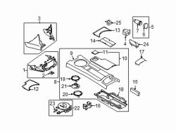 Mazda MX-5 Miata Right Seat heat switch | Mazda OEM Part Number NH42-66-420
