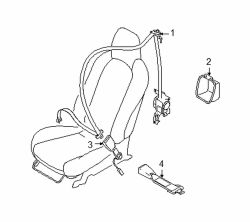 Mazda MX-5 Miata Right Extension | Mazda OEM Part Number CCY3-57-63X