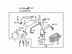 Mazda MX-5 Miata Left Cushion | Mazda OEM Part Number NG21-69-849