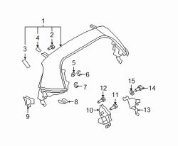 Mazda MX-5 Miata Right Motor | Mazda OEM Part Number NE52-R1-6M1