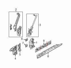 Mazda MX-5 Miata Left Side panel | Mazda OEM Part Number NE51-71-020A