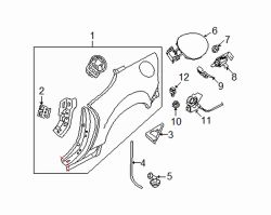 Mazda MX-5 Miata Right Lower panel | Mazda OEM Part Number NF79-70-4A1