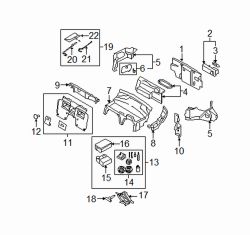 Mazda MX-5 Miata  Air compressor | Mazda OEM Part Number FE01-37-C20A