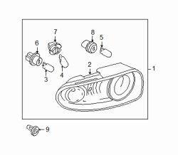 Mazda MX-5 Miata Right Grommet | Mazda OEM Part Number GA7B-51-146